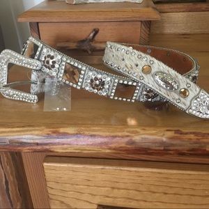 New Western Rhinestone Belt